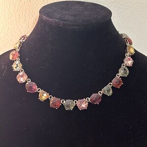 Anne Klein Multicolor Gemstone Necklace